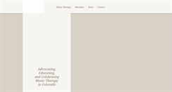 Desktop Screenshot of musictherapycolorado.org